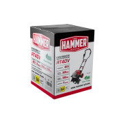 Культиватор аккумуляторный Hammer RT40V 40В 250 об/мин ширина/глубина 36/20см без акк. и з. у