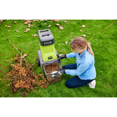 Измельчитель садовых отходов сетевой RYOBI RSH2545B Измельчитель садовых отходов сетевой RYOBI RSH2545B