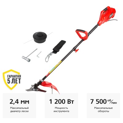 Триммер электрический Hammer ETR1200CRD Триммер электрический Hammer ETR1200CRD