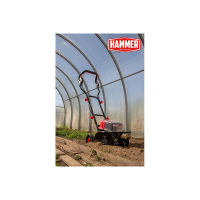 Культиватор аккумуляторный Hammer RT40V 40В 250 об/мин ширина/глубина 36/20см без акк. и з. у Культиватор аккумуляторный Hammer RT40V 40В 250 об/мин ширина/глубина 36/20см без акк. и з. у