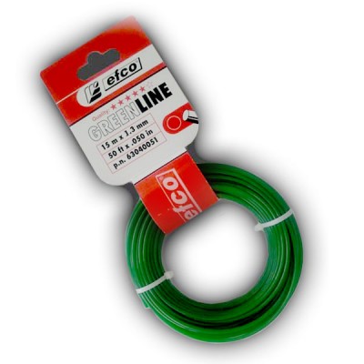 Леска круглая EFCO GREENLINE 2,0х15 м Леска круглая EFCO GREENLINE 2,0х15 м