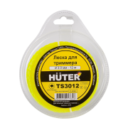 Леска (3.0 мм, 12 м; витой квадрат) Huter TS3012