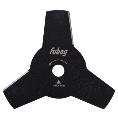 Нож для триммера 3-зубый FUBAG D 255х1,6х25,4 мм Нож для триммера 3-зубый FUBAG D 255х1,6х25,4 мм