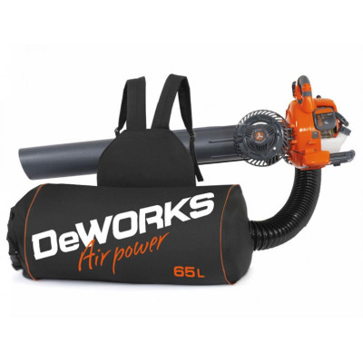 Сумка-рюкзак для воздуходувки-пылесоса DeWORKS VB 65 Сумка-рюкзак для воздуходувки-пылесоса DeWORKS VB 65