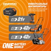 Пила аккумуляторная DAEWOO DACS 821Li